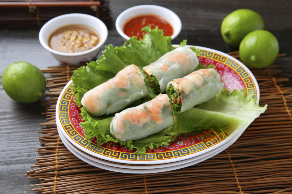 Gỏi cuốn tôm thịt