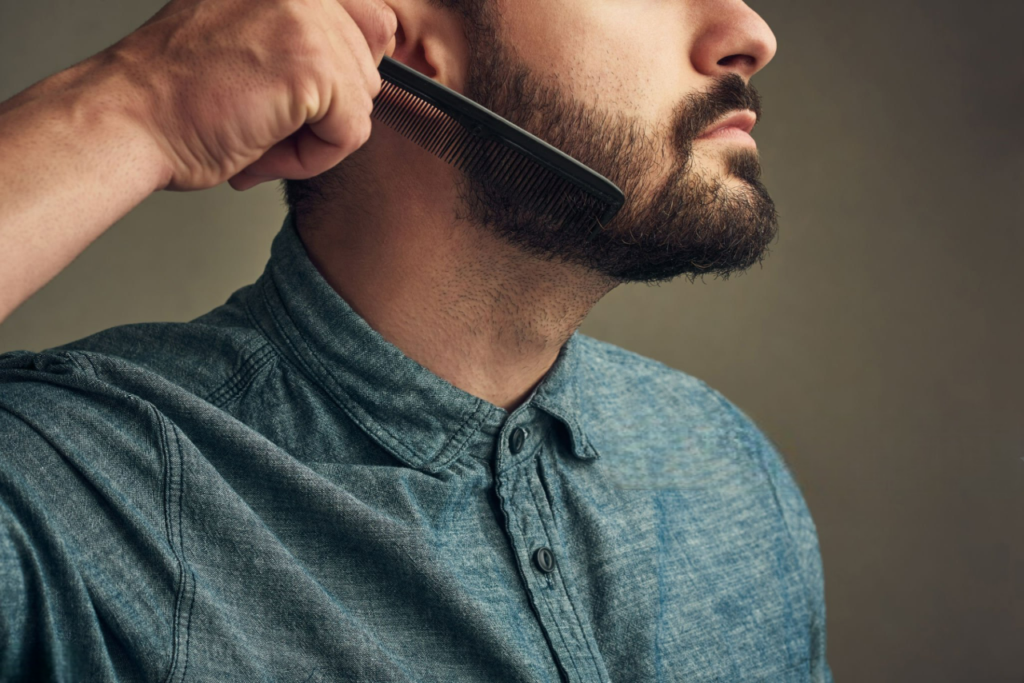brosser la barbe