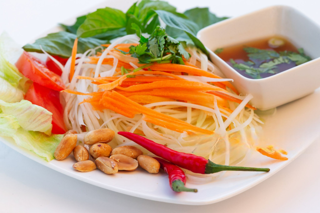 Gỏi đu đủ 